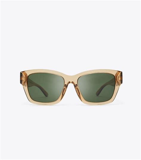 tory burch sunglasses rounded|tory burch miller rectangular sunglasses.